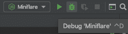 WebStorm configuration debug button WebStorm configuration debug button